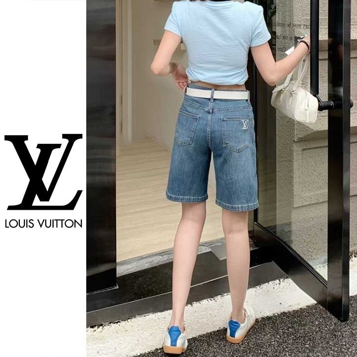 LOUIS VUITTON 루이비통 젤리 자수 청반바지