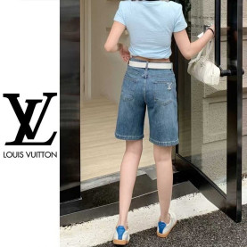 LOUIS VUITTON 루이비통 젤리 자수 청반바지
