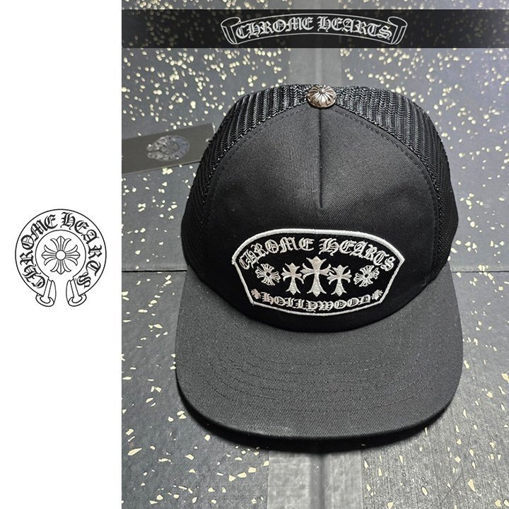 CHROME HEARTS 크롬하츠 킹 타코 메쉬 트러커캡