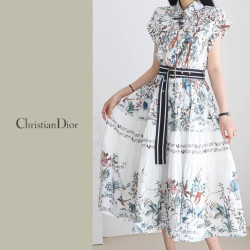 DIOR 디올 꽃 원피스 