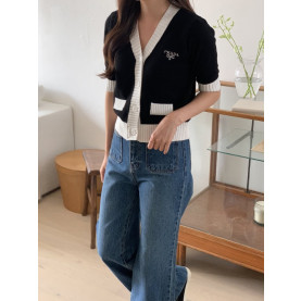 PRADA 프라다 코튼 가디건 2COLOR