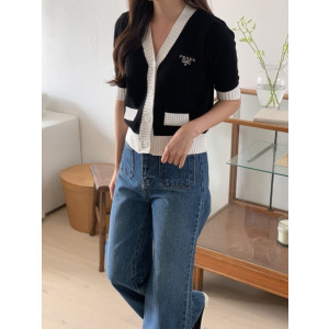 PRADA 프라다 코튼 가디건 2COLOR