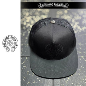 CHROME HEARTS 크롬하츠 홀스슈 매쉬 트러커캡