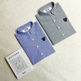 COMME DES GARCONS 꼼데가르송 스트라이프 셔츠