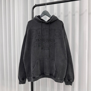 VETEMENTS 베트멍 XXXL 엠브로이드 자수 후디