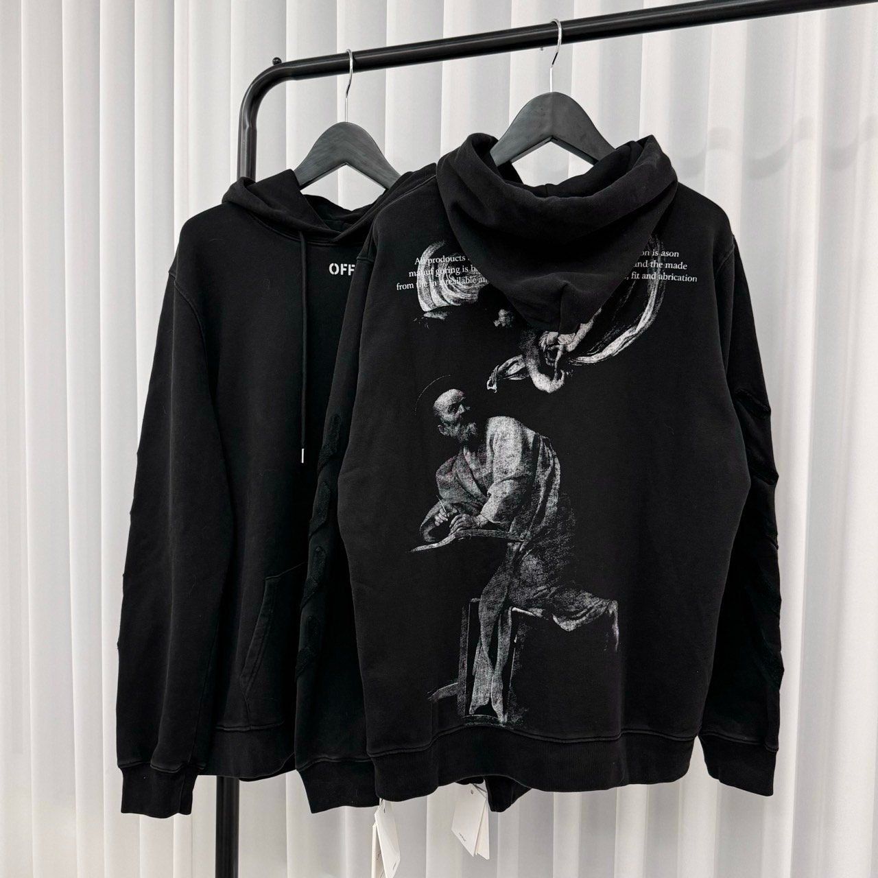 OFF-WHITE 오프화이트 세인트 매튜 후디