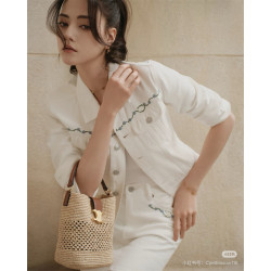 CELINE 셀린느 루이즈 스몰 버킷백 119742