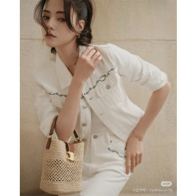 CELINE 셀린느 루이즈 스몰 버킷백 119742