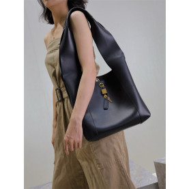 SAINT LAURENT 생로랑 탠저 레더 호보백 773686