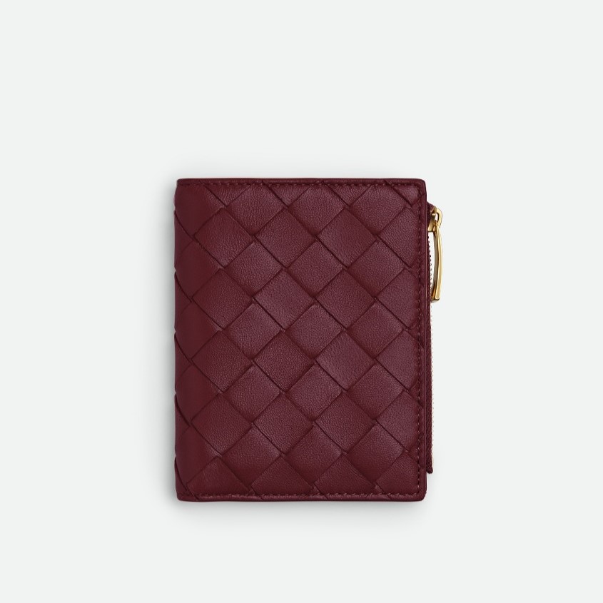 BOTTEGA VENETA 보테가베네타 스몰 인트레치아토 폴더형 지갑 742330