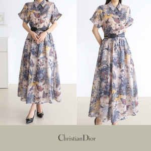 DIOR 디올 롱 원피스