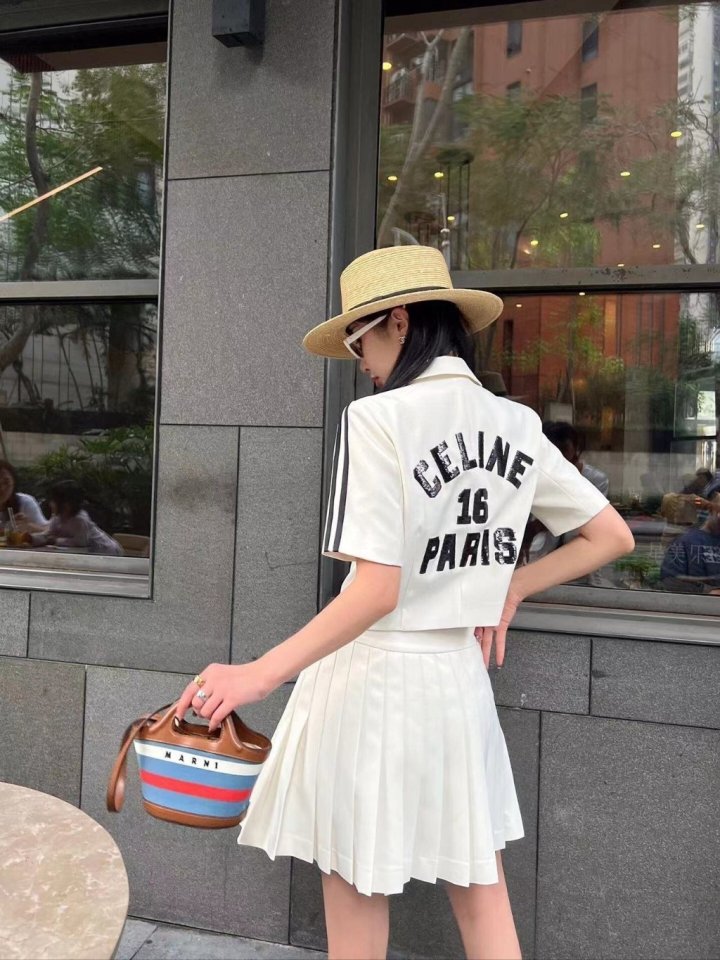 CELINE 셀린느 자켓치마 셋트 2COLOR
