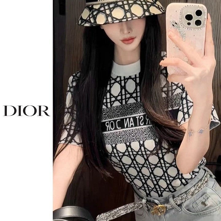 DIOR 디올 크리스 라운드니트 2COLOR