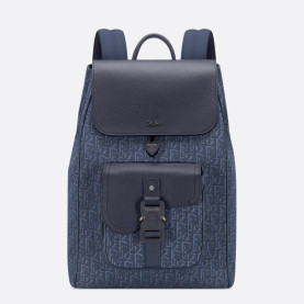 DIOR 디올 Saddle 플랩 백팩 1ADBA