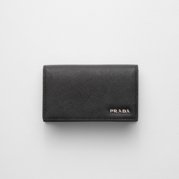 PRADA 프라다 사피아노 가죽 카드 홀더 1MC122