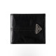 PRADA 프라다 삼각 메탈 로고 플랩 가죽 지갑 2M0513