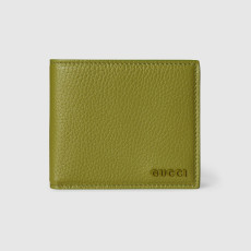 GUCCI 구찌 투톤 플랩 지갑 로고 지갑 817019