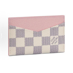 LOUIS VUITTON 루이비통 체크 바둑판 카드 지갑 M60286