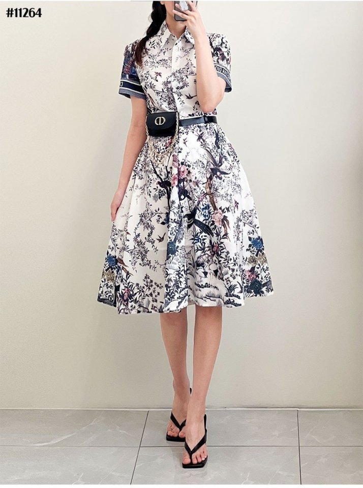 DIOR 디올 벨트 가방 원피스