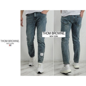 THOM BROWNE 톰브라운 블루라벨 베이직 데님 진