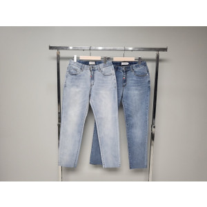 THOM BROWNE 톰브라운 화이트 패치 청바지