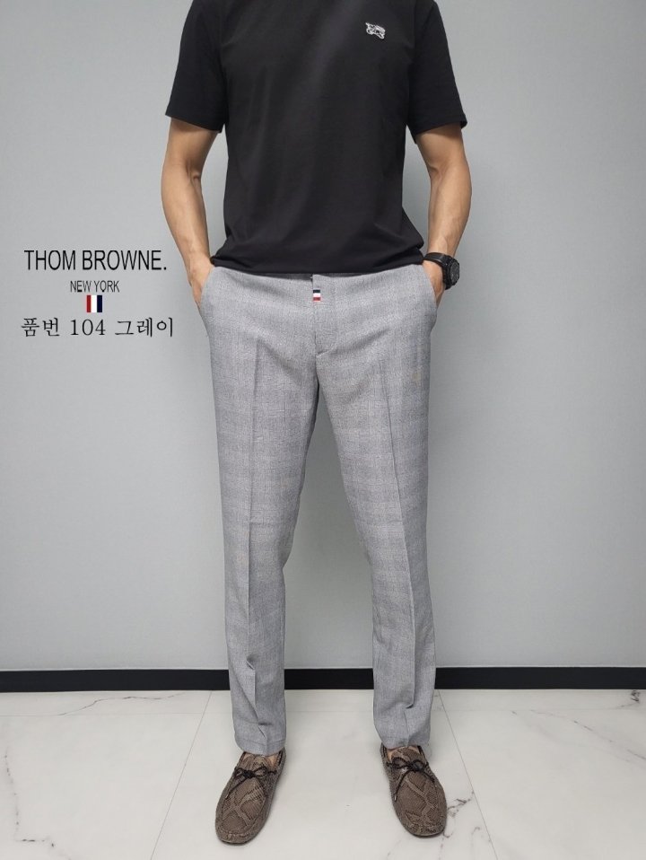 THOM BROWNE 톰브라운 체크 슬랙스 2COLOR