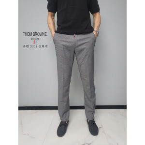THOM BROWNE 톰브라운 린넨 고방체크 슬랙스 2COLOR
