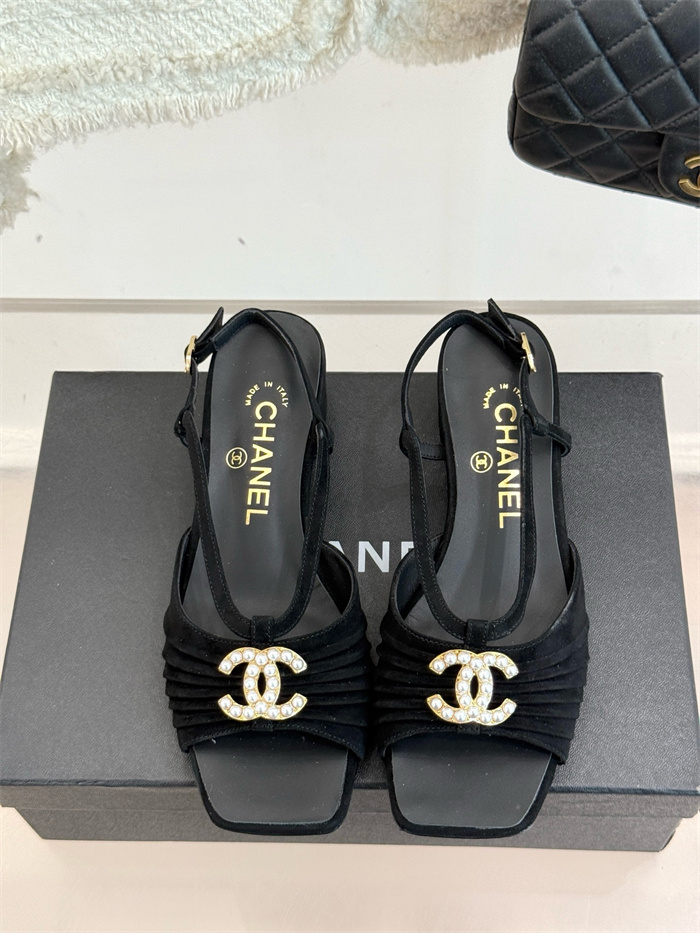 CHANEL 샤넬 여성용 샌들 (굽높이5CM) C96456 2COLOR