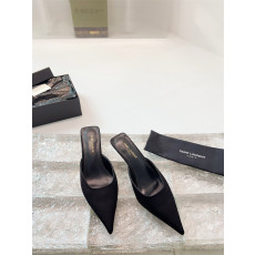 SAINT LAURENT 생로랑 여성용 슬리퍼 (굽높이4.5CM) Y63849-1