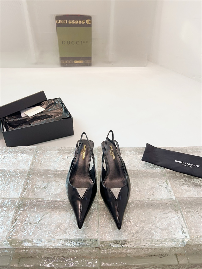 SAINT LAURENT 생로랑 여성용 샌들 (굽높이4.5CM) Y78897-1