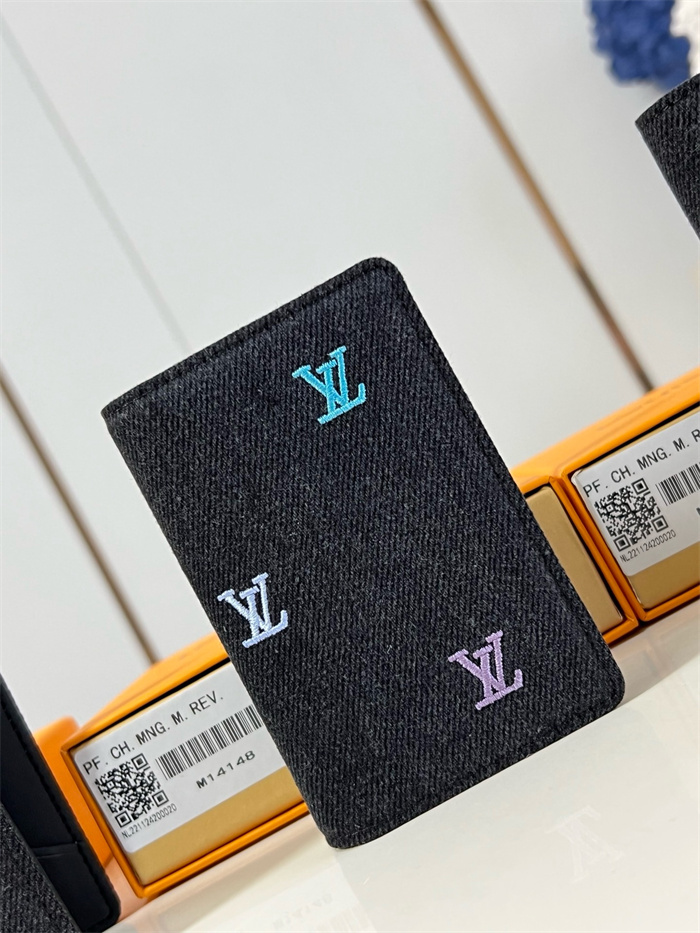 LOUIS VUITTON 루이비통 브러쉬 카드/명함지갑 M14184