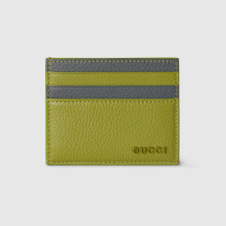 GUCCI 구찌 로고 바이컬러 카드 케이스 817043