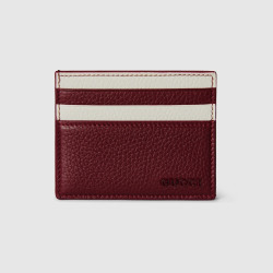 GUCCI 구찌 로고 바이컬러 카드 케이스 817043