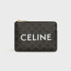 CELINE 셀린느 동전 지갑 프린트 트리옹프 캔버스 10C662