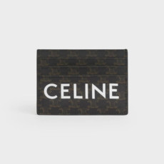 CELINE 셀린느 트리옹프 멀티플 카드 홀더 10D792