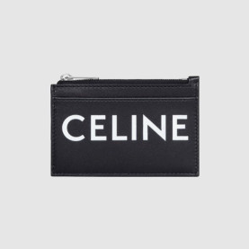 CELINE 셀린느 스무스 지퍼 카드 홀더 10F993