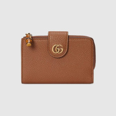 GUCCI 구찌 더블 G 뱀부 지갑 미디엄 739498 2COLOR