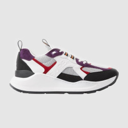 BURBERRY 버버리 남여공용 레더 스웨이드 메시 스니커즈 80618731