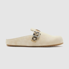 BURBERRY 버버리 남여공용 스웨이드 어친 클로그 81133021