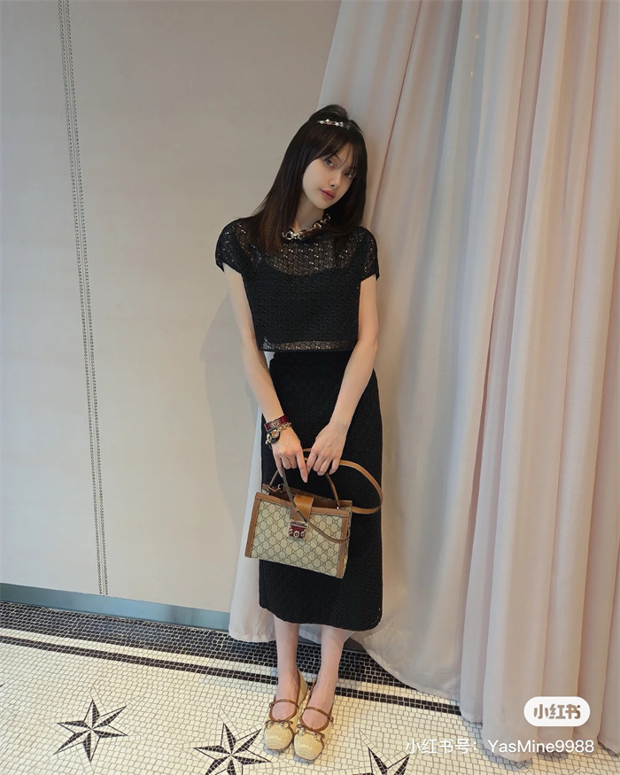 GUCCI 구찌 패드락 탑 핸들백 ‎838992