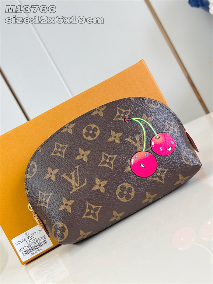 LOUIS VUITTON 루이비통 무라카미 타카시 코스메틱 파우치백 PM M13766