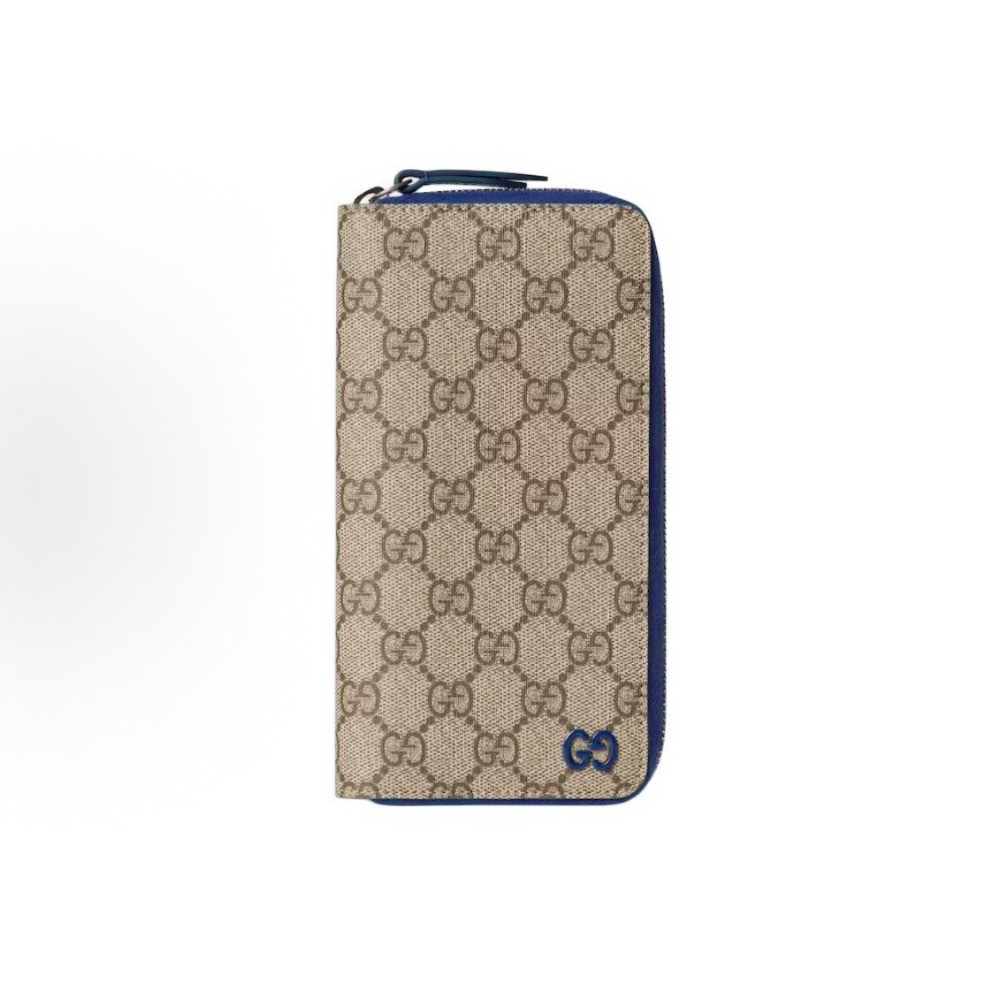 GUCCI 구찌 바이컬러 지퍼 지갑 822051