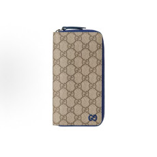 GUCCI 구찌 바이컬러 지퍼 지갑 822051