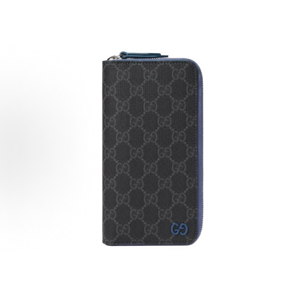 GUCCI 구찌 바이컬러 지퍼 지갑 822051