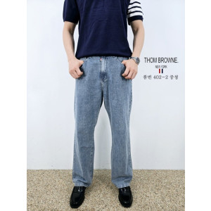 THOM BROWNE 톰브라운 세미 와이드밴딩 청바지 4COLOR