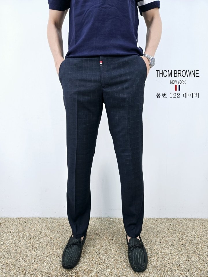 THOM BROWNE 톰브라운 체크 슬랙스 2COLOR