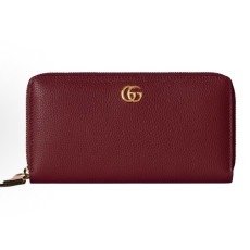 GUCCI 구찌 GG 마몽 장지갑 레더 456117