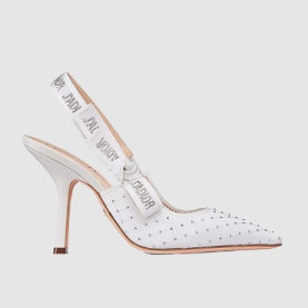 DIOR 디올 여성용 구두 (궆높이9.5cm) JAdior 슬링백 펌프스 KDP86