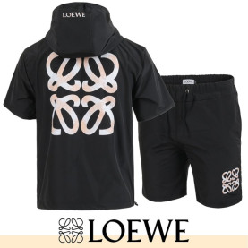 LOEWE 로에베 아나그램 우븐 하프 셋업