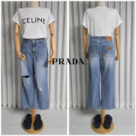 PRADA 프라다 세미 와이드